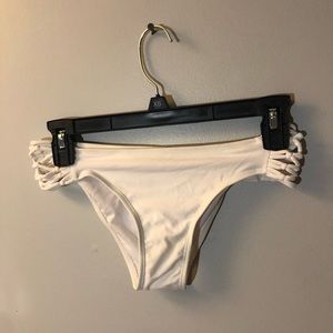 Target white bikini bottoms (xs)